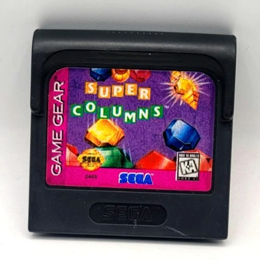 SUPER COLUMNS SEGA GAME GEAR‎ CARTRIDGE ONLY